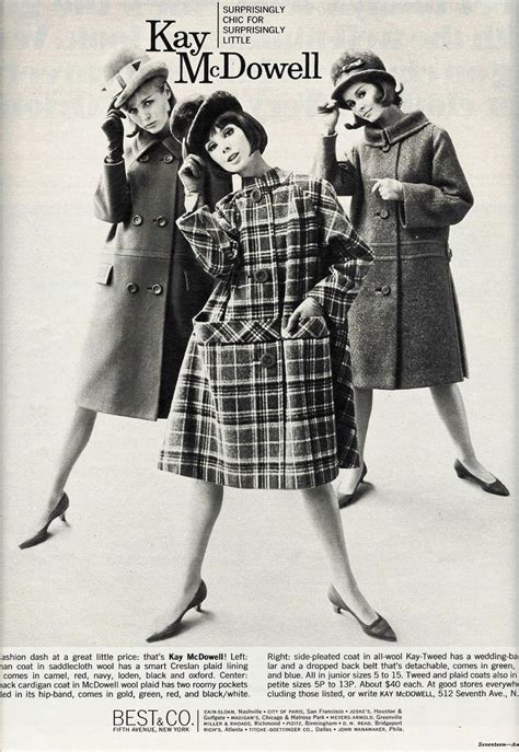 Plaid Coat Cardigan Coat Wool Plaid Petite Size Separates S Vintage Kay Susan Diane