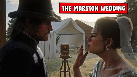 The Marston Wedding In Red Dead Redemption 2 Youtube
