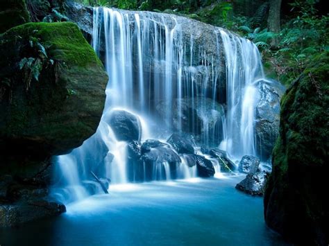 Beautiful Mountain Waterfalls Bing Images Waterfall Beautiful