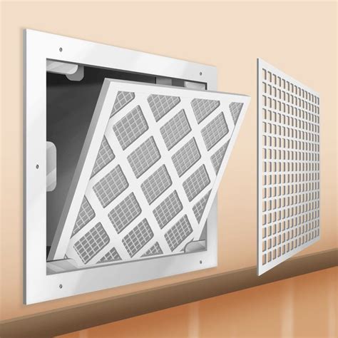 These decorative foundation vent covers are made exclusively for crawl spaces. Decorative Resin Air Return Filter Grille in 2020 | Air ...