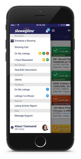What You Can Do From The Showingtime Mobile App Nnrmls Member Site 2021