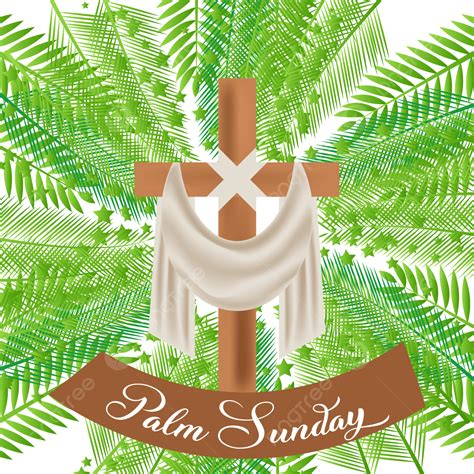 Palm Sunday Vector Hd Png Images Palm Sunday Stylish Design