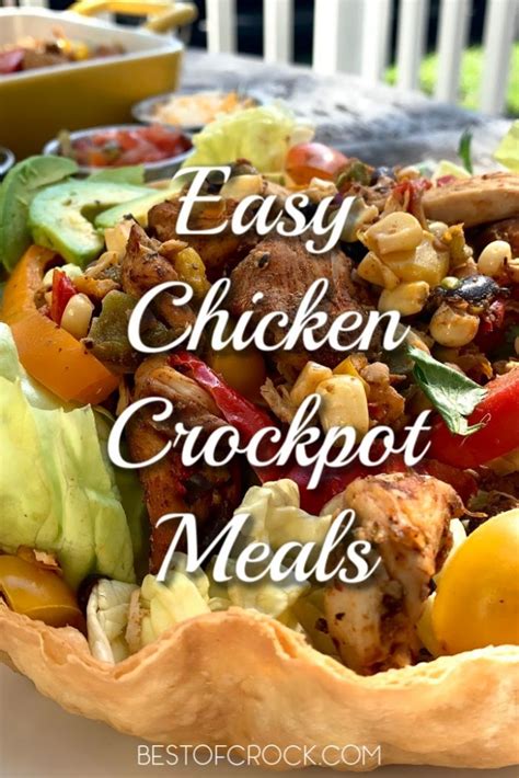 1 large onion peeled quartered. Easy Crockpot Meals with Chicken - Best of Crock