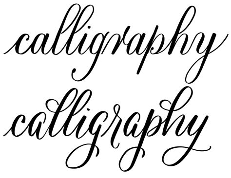 Easy Calligraphy Styles For Beginners