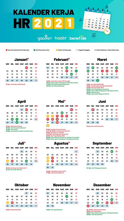 Kalender Libur Nasional 2021 Jadwal Hari Libur Nasional 2021 Dan Cuti