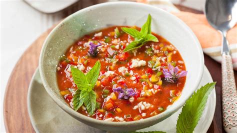 Tomaten-Paprika- Suppe