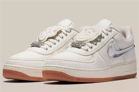 Heres Where You Can Buy Travis Scotts Nike Air Force 1 Sail Xxl