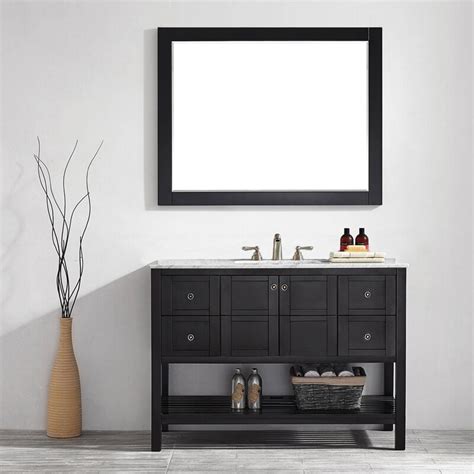 31'' h x 24'' w x 1'' d overall product weight: Beachcrest Home Caldwell 48" Single Bathroom Vanity Set ...