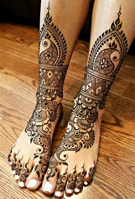 24 Stunning Feet Mehndi Designs For The Bride Bling Sparkle