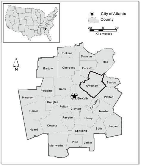 Atlanta Metropolitan Area Cartography And Geospatial Services