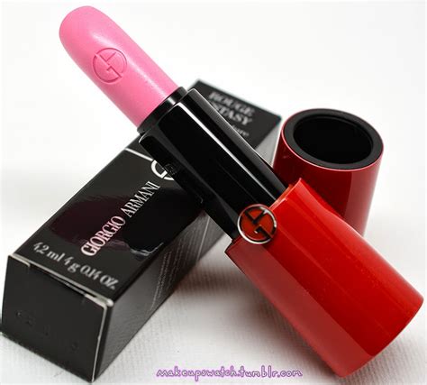 Makeup Giorgio Armani Rouge Ecstasy Lipstick No 505 Orchid