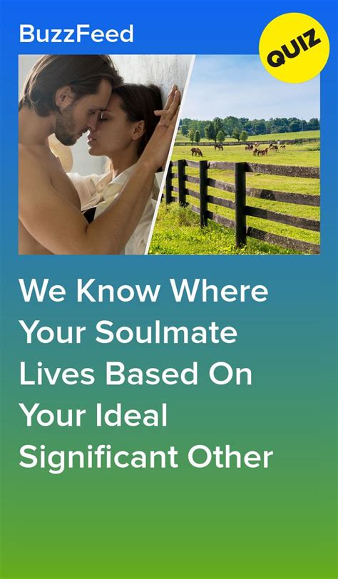 Design Your Ideal Significant Other To Find Out Where Your Soulmate
