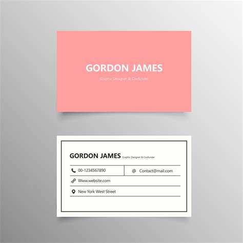 Personal modern business card will be an excellent choice for those who are looking for a simple yet stylish business card. 18 Professional Personal Business Cards Template By ...