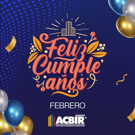 Celebración De Cumpleañeros Febrero Acbir Guayas