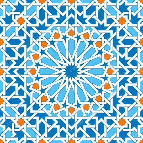 Ornamentos Geométricos Islámicos Basados En El Arte árabe Tradicional