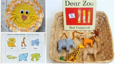 Animal Crafts Eyfs 40 Dear Zoo Activities And Crafts Zoo
