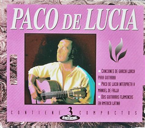Canciones De García Lorca Para Guitarra Paco De Lucia Interpreta A Manuel De Falla Dos