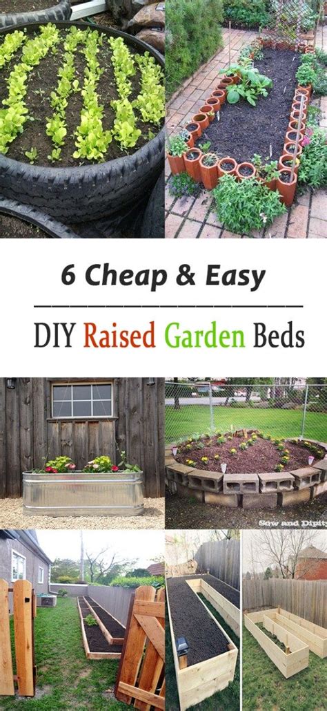 Last year, we used mel's mix to fill our two raised beds and vowed to find a less expensive way for the future. 6 Cheap & Easy DIY Raised Garden Beds | Diy raised garden, Raised garden, Building a raised garden