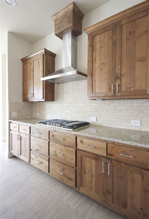 We work exclusively with aran cucine, the leading italian manufacturer of modern kitchen cabinets. Rustic Kitchen Modern kitchen with wood (Knotty Alder ...