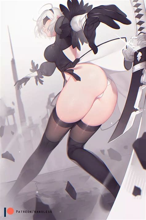 2booty Nier Automata Nanoless Nudes By Faoovo