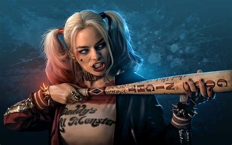 Harley Quinn 4k Background