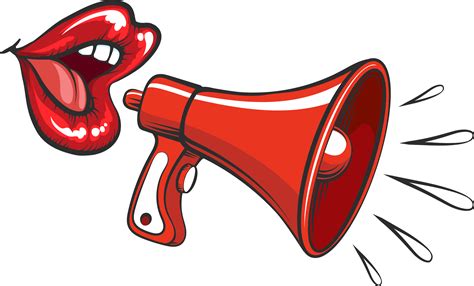 Mouth Megaphone Clipart Full Size Clipart 4208324 Pinclipart