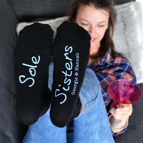 Sole Sister Personalised Womens Socks By Solesmith