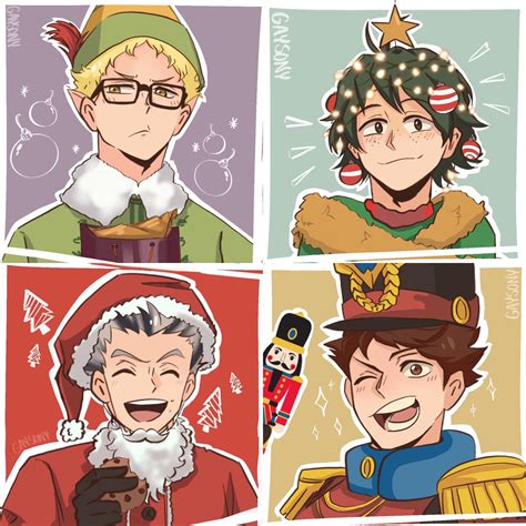 Haikyuu Christmas Icons For Fun Sony‼️🔆 Comms Open Soonの漫画