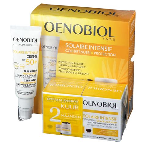 Oenobiol Solaire Intensif Coffret Nutri And Protection Shop Pharmaciefr