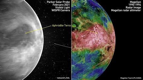 Радиолокационные наблюдения Венеры дополнили данными с наземного