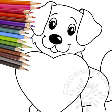 Dogs Coloring Page