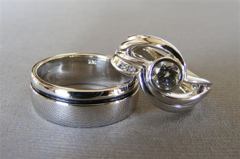 Personalized Wedding Ring Sets Jenniemarieweddings
