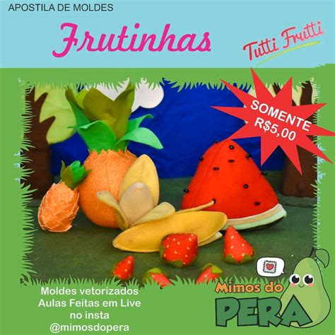 Apostila Frutinhas Tutti Frutti Elo7 Produtos Especiais