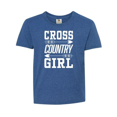 Cross Country Girl With Arrows Youth T Shirt