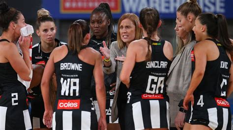 Sunshine Coast Lightning Vs Collingwood Magpies Super Netball Clash At University Of The