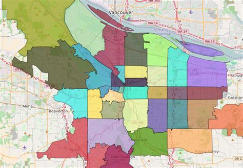 Top 5 Portland Oregon Zip Code Maps Real Estate Agent Pdx