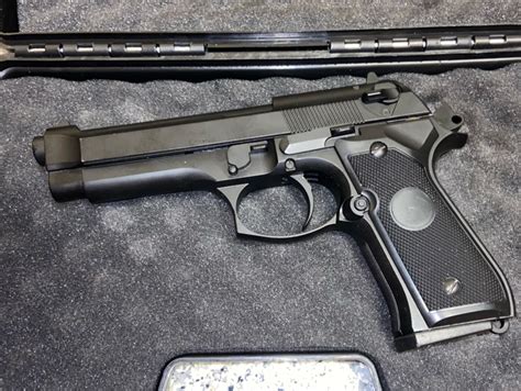 Sold Beretta M9 Gas Blowback Pistol Hopup Airsoft