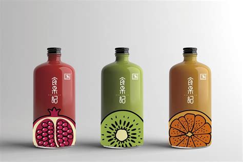 Creative Bottle Packaging Design Bottle Design Packaging Juice