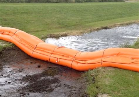 Inflatable Flood Barriers Re Usable Water Filled Dams