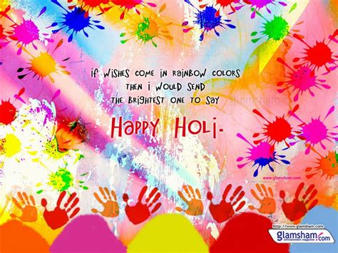 Happy Holi English Greetings Wallpapers With Holi Quotes
