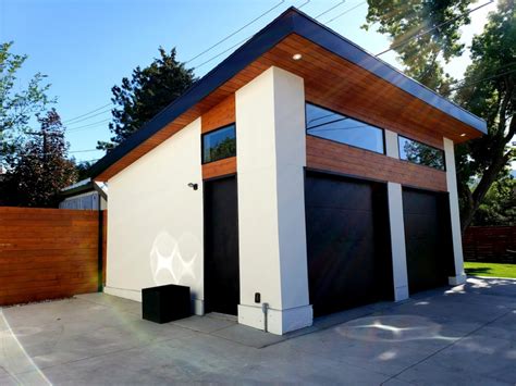 Modern Garage Modern Garage Salt Lake City By Built By Design