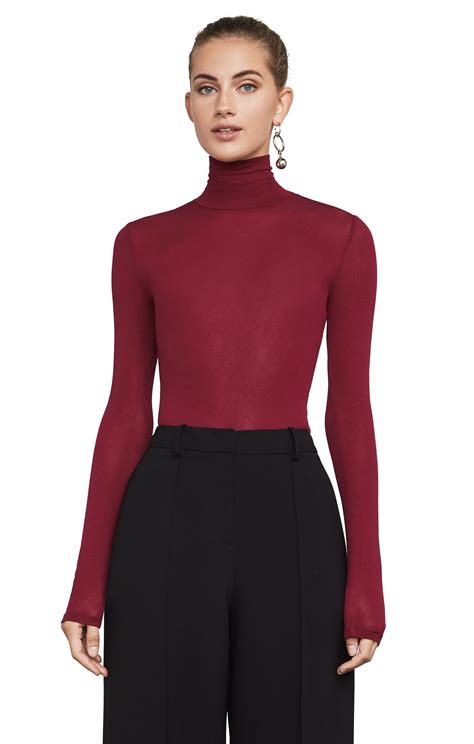 Brynne Knit Turtleneck Top See Through Like Everything About It