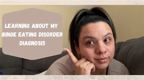 My Eating Disorder Binge Eating Youtube