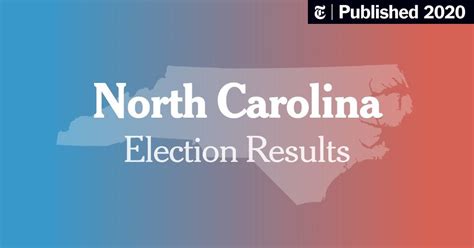 Live North Carolina State Primary Election Results 2020 The New York