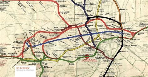 Die Karte Der Londoner U Bahn The Art Of Communicating