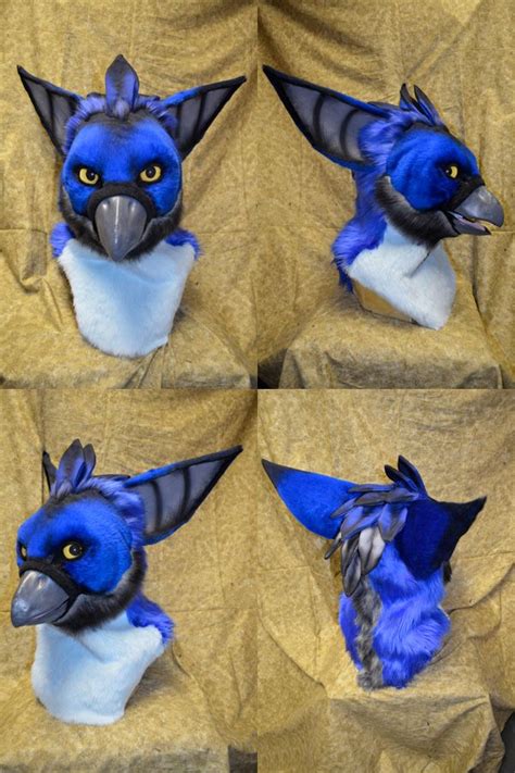 L0st The Griffin Head By Temperance On Deviantart Fursuit Head Animal