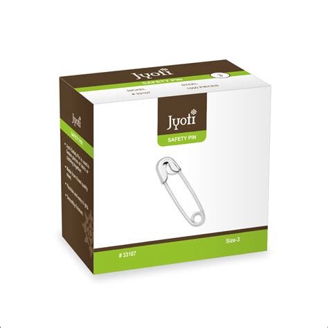 Jyoti Safety Pin Size 3 At Best Price In Delhi By B D R Products India Private Limited