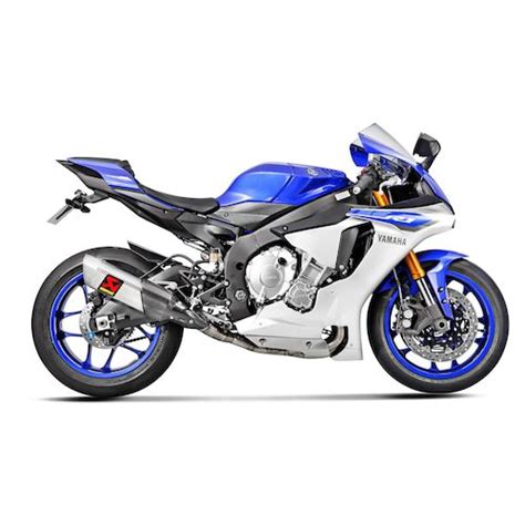 The r1m remains the pinnacle of yamaha supersport motorcycles, and short of grabbing one of valentino. Akrapovic Evolution GP Exhaust System Yamaha R1 / R1M 2015 ...