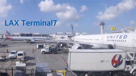 Lax Terminal 7 United Ground Handling 6x Speed Gopro Video Youtube