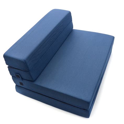 Milliard Tri Fold Foam Folding Mattress And Sofa Bed For Guests Or
